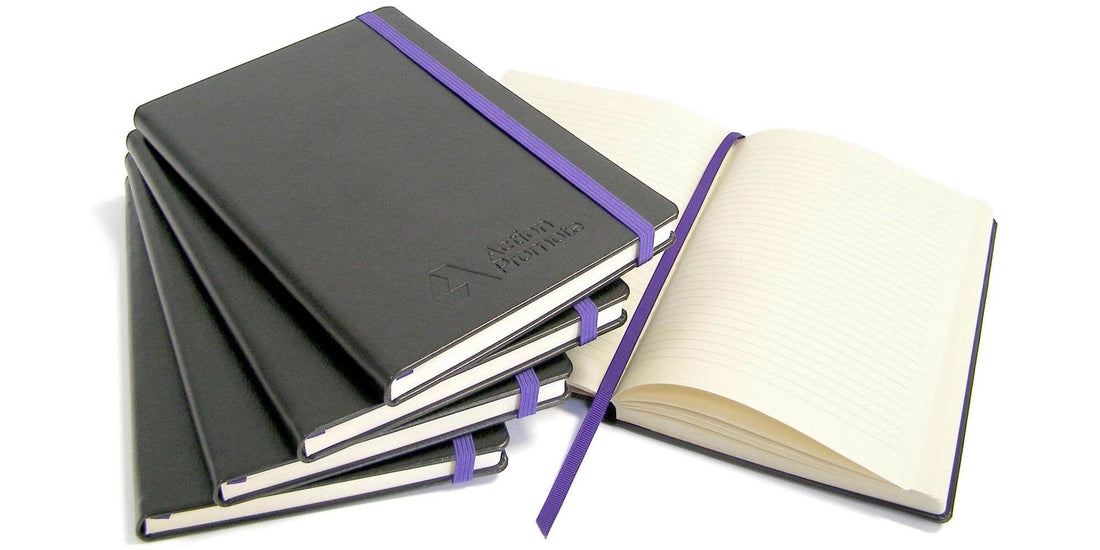 black notebooks